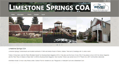 Desktop Screenshot of limestonespringscondos.com